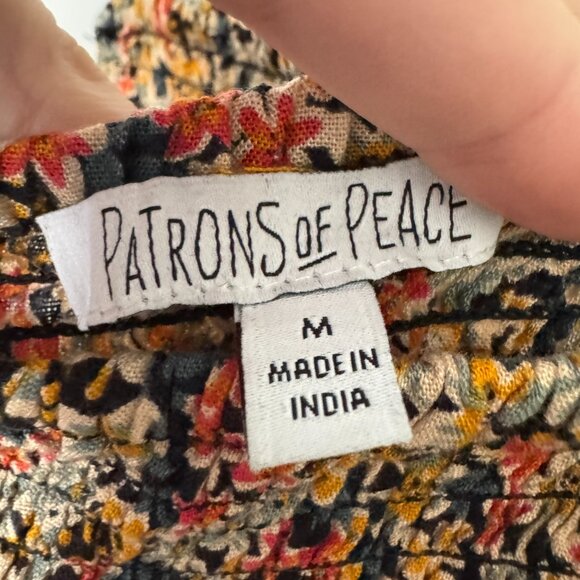 Patrons of Peace Smocked Halter - M - Picture 3 of 5